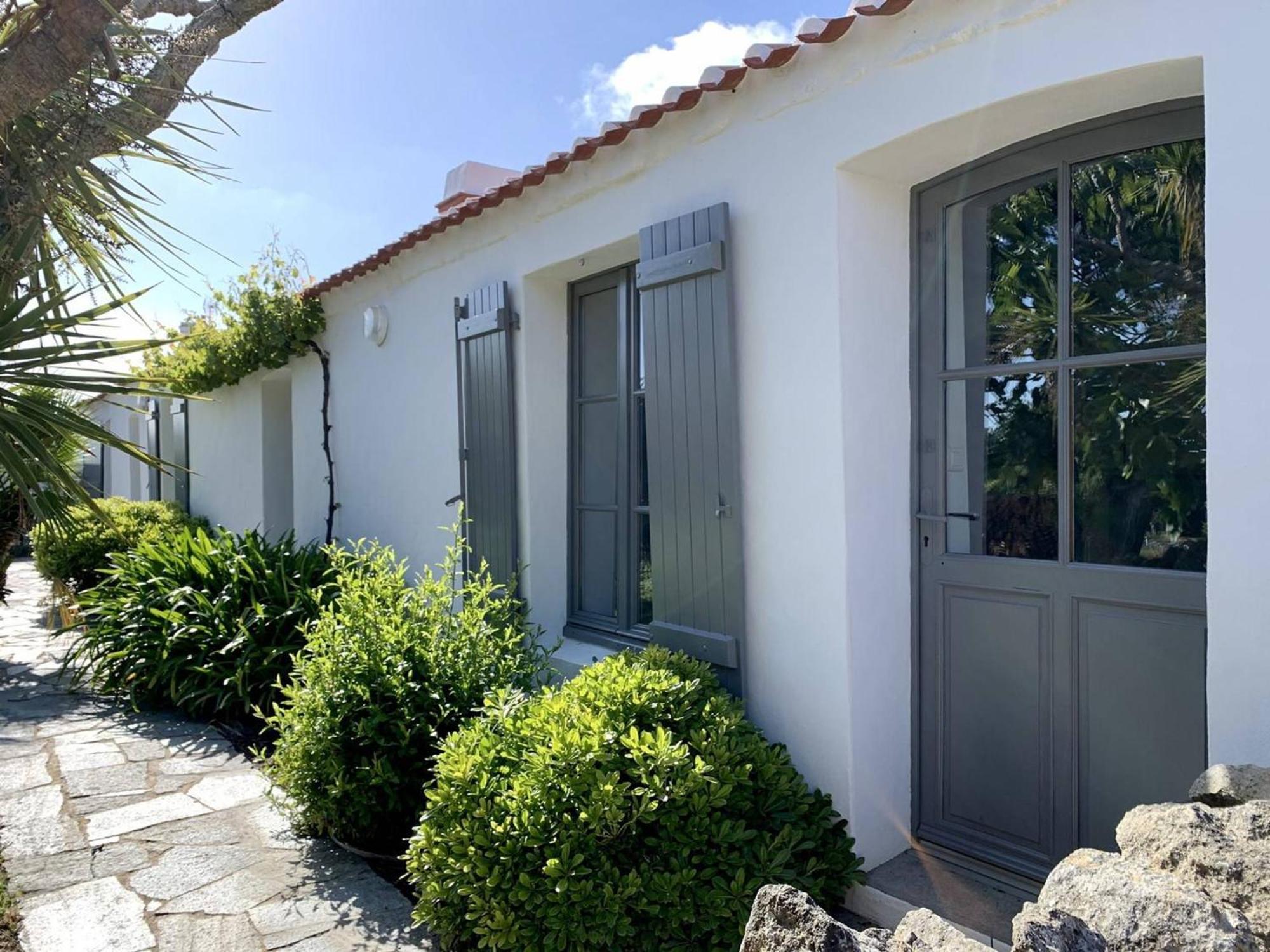 Maison Renovee Pres Plage, 6 Couchages, Terrasse, Bbq, Parking, Internet Inclus - Fr-1-224B-588 Нуармутье Экстерьер фото